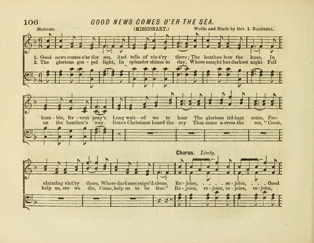 Golden Songs: for the Sabbath School, Sanctuary and Social Worship page 106