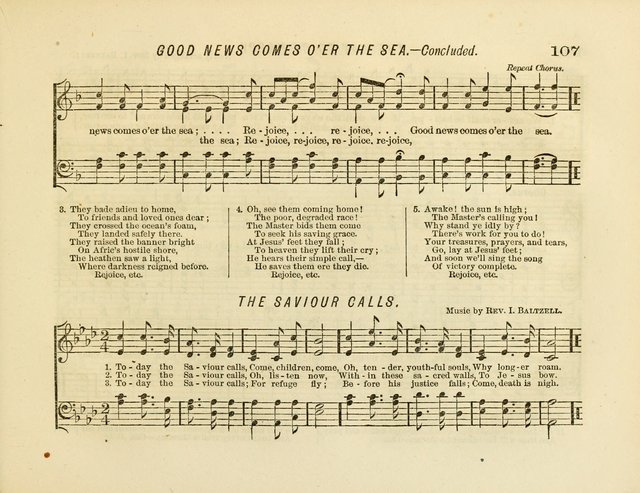 Golden Songs: for the Sabbath School, Sanctuary and Social Worship page 107