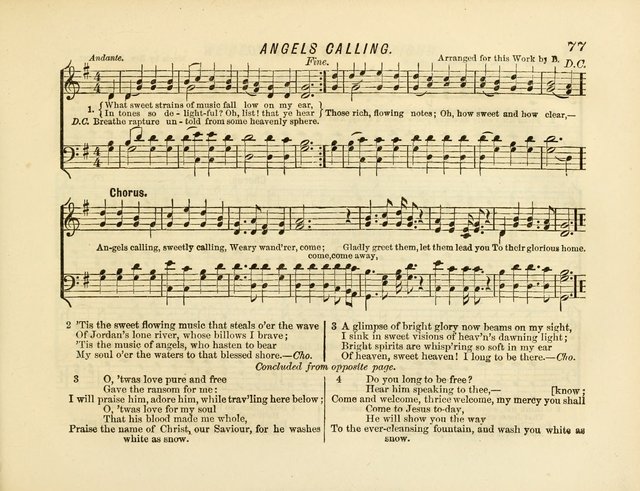 Golden Songs: for the Sabbath School, Sanctuary and Social Worship page 77