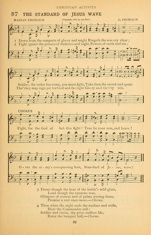 Gleanings of Sacred Song: suitable for gospel meetings, praise meetings, Sunday schools and young people