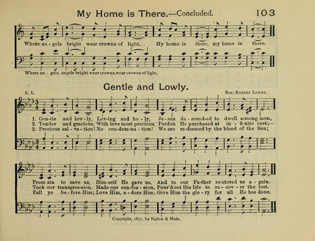 Gems of Song: for the Sunday School page 108