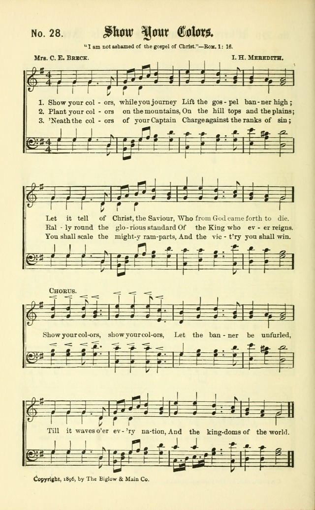 Gospel Songs: for use in Church and Evangelistic meetings page 35