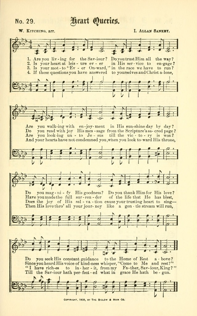 Gospel Songs: for use in Church and Evangelistic meetings page 36