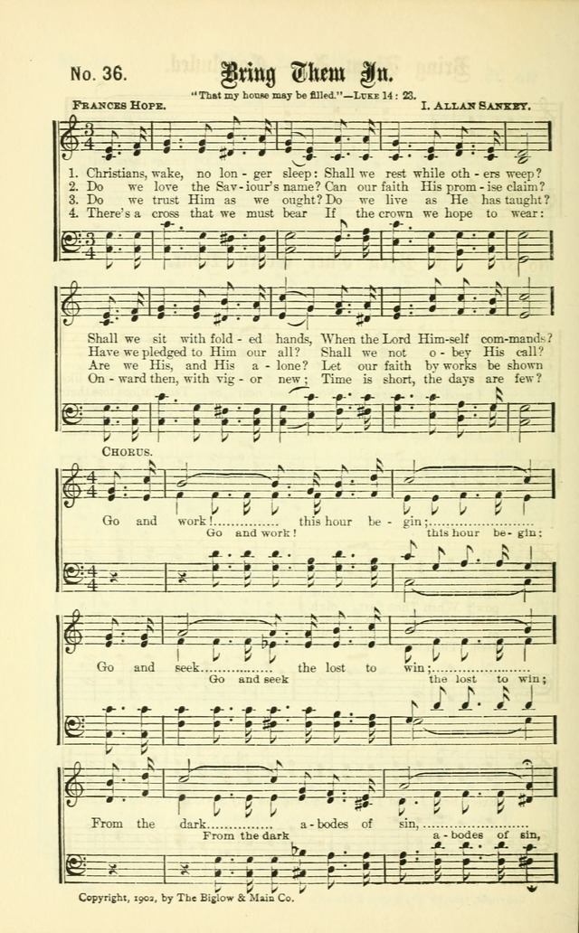 Gospel Songs: for use in Church and Evangelistic meetings page 43