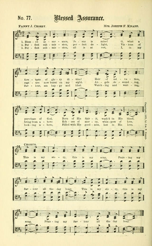 Gospel Songs: for use in Church and Evangelistic meetings page 79