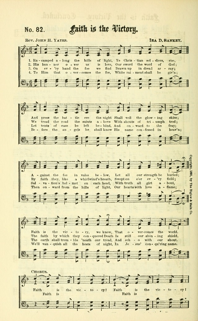 Gospel Songs: for use in Church and Evangelistic meetings page 83