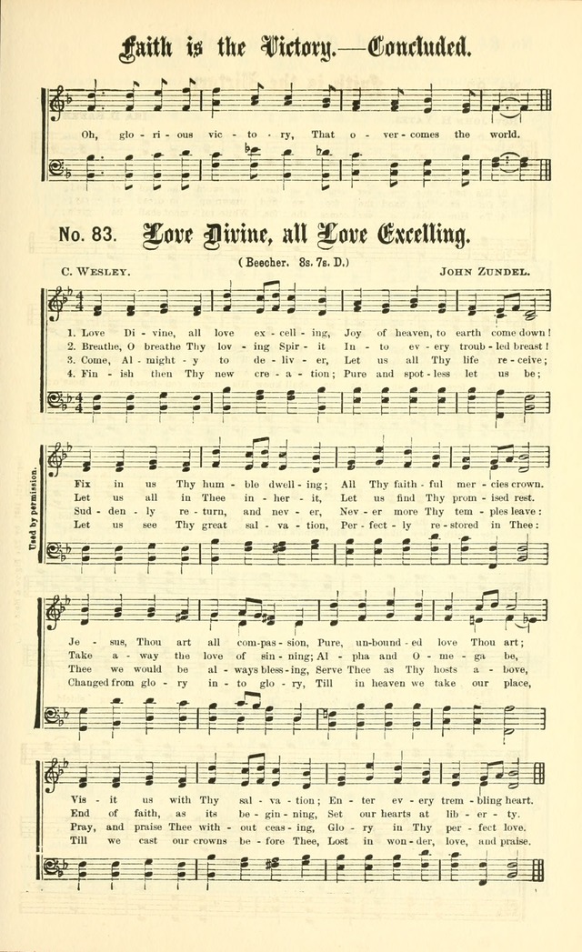 Gospel Songs: for use in Church and Evangelistic meetings page 84