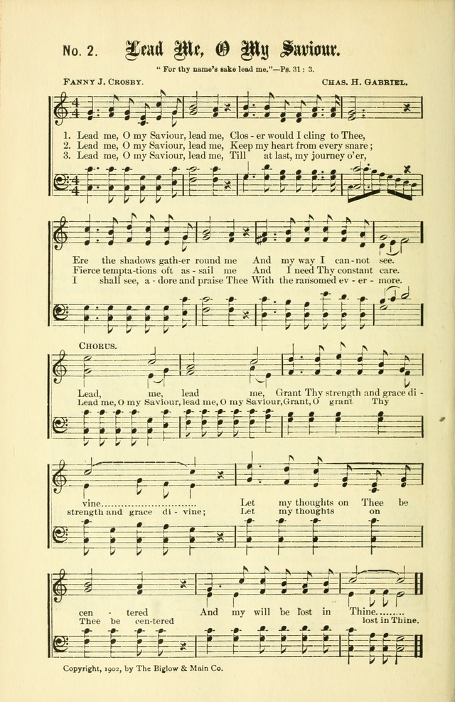 Gospel Songs: for use in Church and Evangelistic meetings page 9