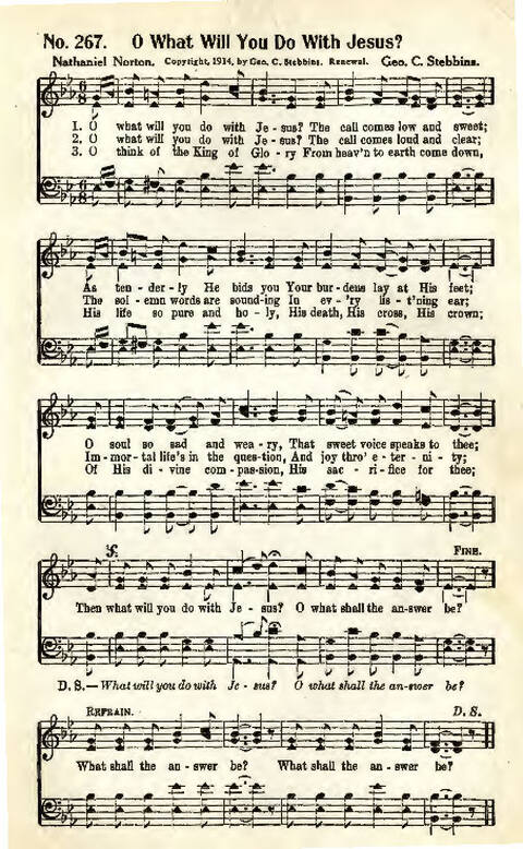 Great Songs of the Church: a comprehensive collection of psalms, hymns, and spiritual songs of the first class, suitable for all services of the church page 177