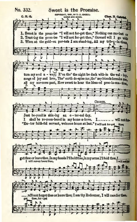 Great Songs of the Church: a comprehensive collection of psalms, hymns, and spiritual songs of the first class, suitable for all services of the church page 222