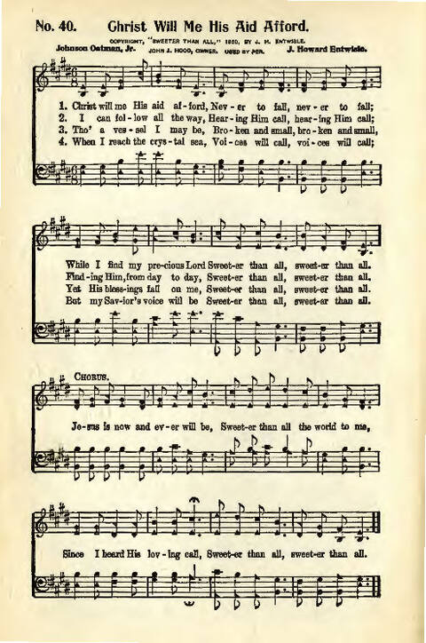 Great Songs of the Church: a comprehensive collection of psalms, hymns, and spiritual songs of the first class, suitable for all services of the church page 26