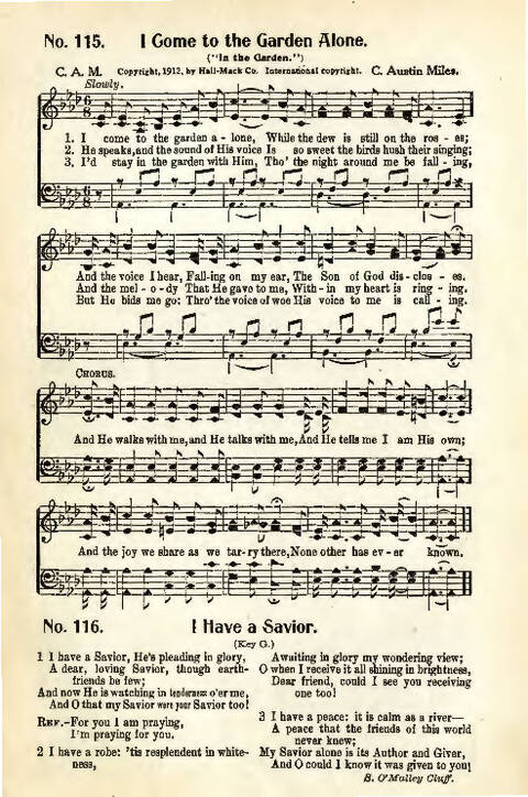 Great Songs of the Church: a comprehensive collection of psalms, hymns, and spiritual songs of the first class, suitable for all services of the church page 76