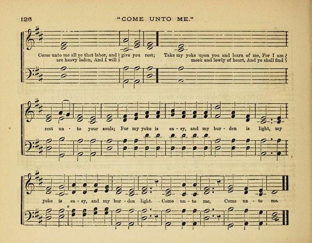 Glad Tidings: a collection of new hymns and music, designed for sabbath schools, anniversary meetings, home circles, &c. page 126