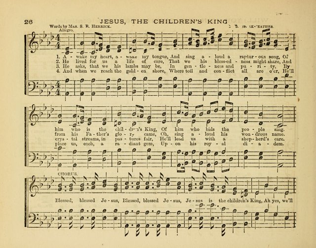 Glad Tidings: a collection of new hymns and music, designed for sabbath schools, anniversary meetings, home circles, &c. page 26