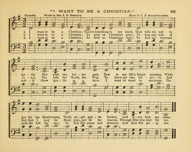 Glad Tidings: a collection of new hymns and music, designed for sabbath schools, anniversary meetings, home circles, &c. page 29