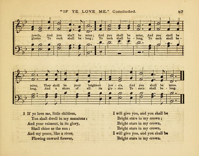 Glad Tidings: a collection of new hymns and music, designed for sabbath schools, anniversary meetings, home circles, &c. page 87