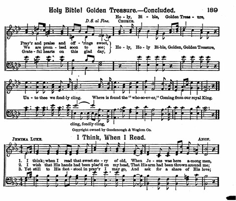 Glad Tidings: A collection of hymns new and old for the Sunday-School, suitable also for Young People