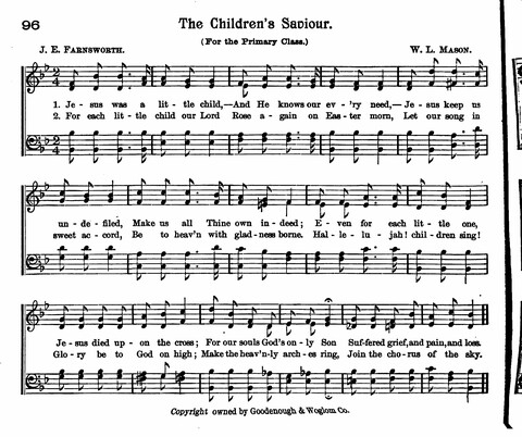 Glad Tidings: A collection of hymns new and old for the Sunday-School, suitable also for Young People