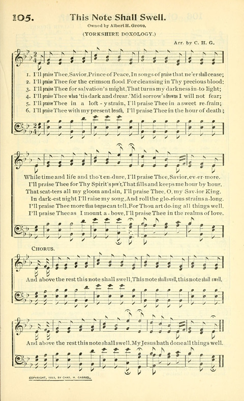 Gold Tried in the Fire: suitable for church, Sunday school, revival meetings, missionary and rescue work page 105