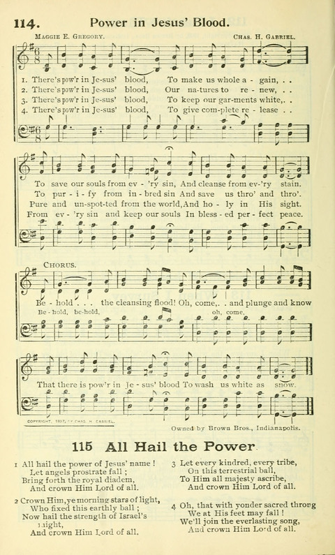 Gold Tried in the Fire: suitable for church, Sunday school, revival meetings, missionary and rescue work page 110