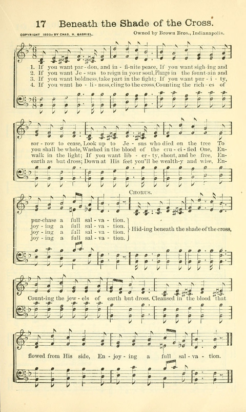 Gold Tried in the Fire: suitable for church, Sunday school, revival meetings, missionary and rescue work page 17