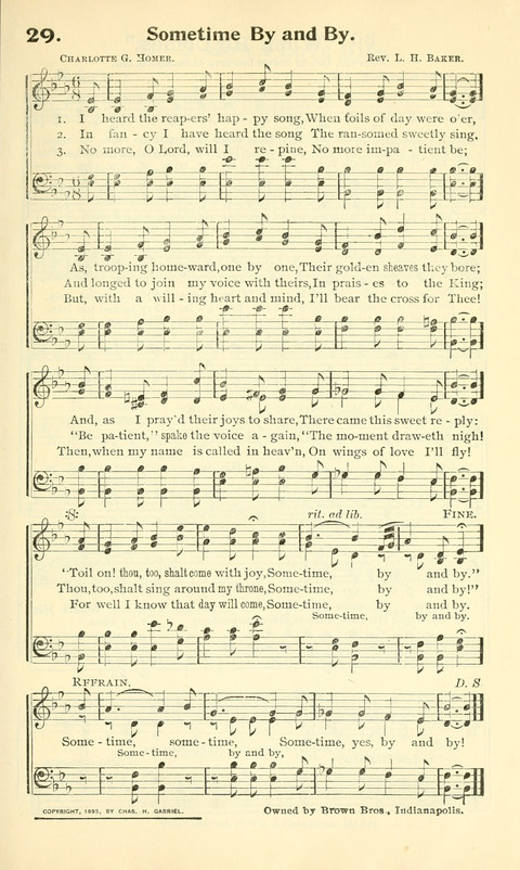 Gold Tried in the Fire: suitable for church, Sunday school, revival meetings, missionary and rescue work page 29