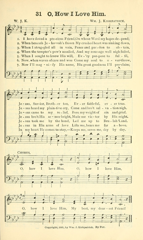 Gold Tried in the Fire: suitable for church, Sunday school, revival meetings, missionary and rescue work page 31