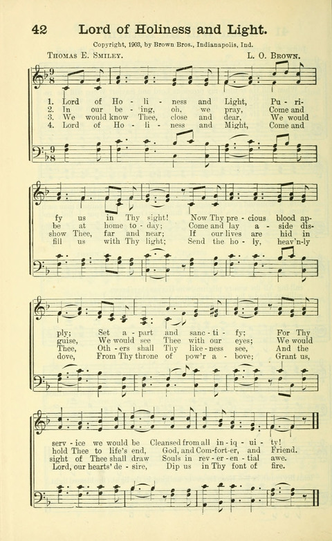 Gold Tried in the Fire: suitable for church, Sunday school, revival meetings, missionary and rescue work page 42