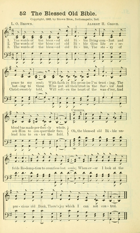 Gold Tried in the Fire: suitable for church, Sunday school, revival meetings, missionary and rescue work page 52