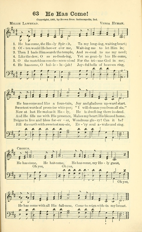 Gold Tried in the Fire: suitable for church, Sunday school, revival meetings, missionary and rescue work page 63