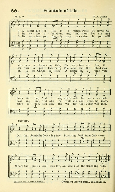 Gold Tried in the Fire: suitable for church, Sunday school, revival meetings, missionary and rescue work page 66