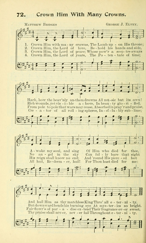 Gold Tried in the Fire: suitable for church, Sunday school, revival meetings, missionary and rescue work page 72