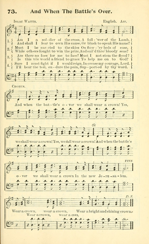 Gold Tried in the Fire: suitable for church, Sunday school, revival meetings, missionary and rescue work page 73