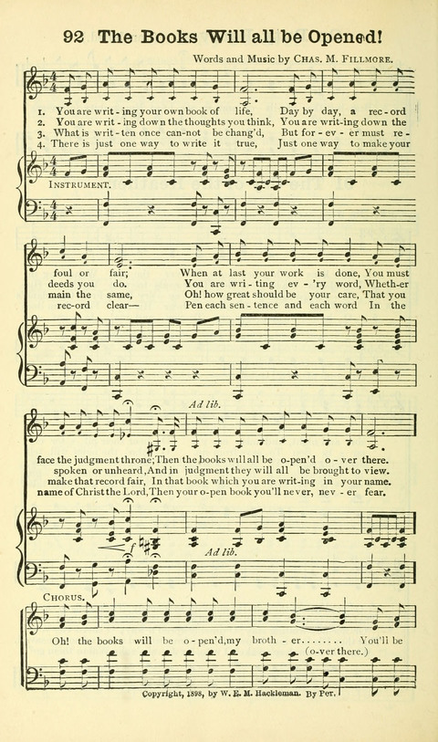 Gold Tried in the Fire: suitable for church, Sunday school, revival meetings, missionary and rescue work page 92