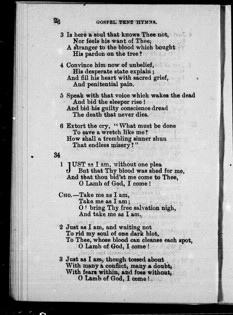 Gospel Tent Hymns page 25