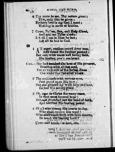 Gospel Tent Hymns page 43