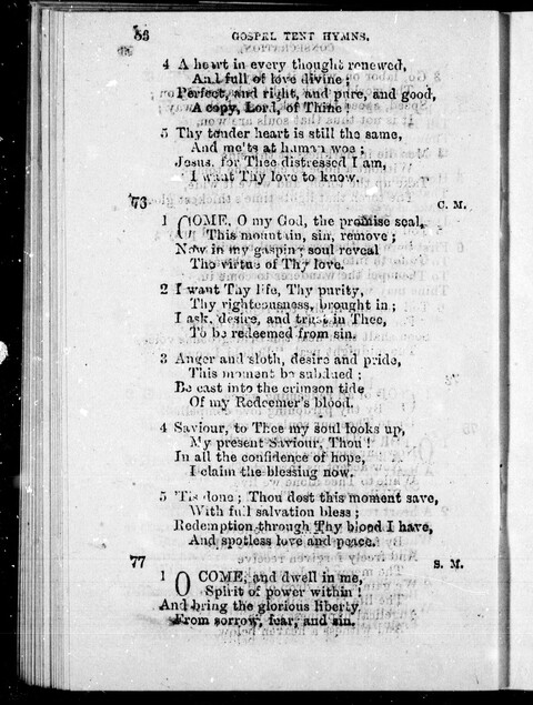 Gospel Tent Hymns page 55