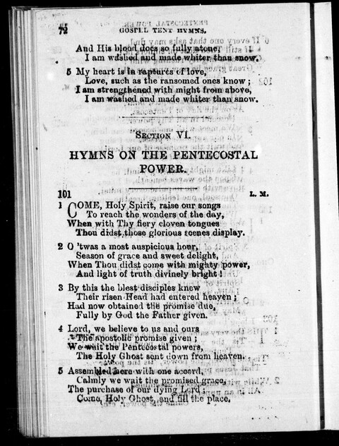 Gospel Tent Hymns page 71