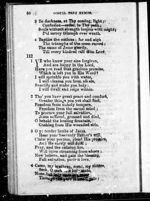 Gospel Tent Hymns page 79