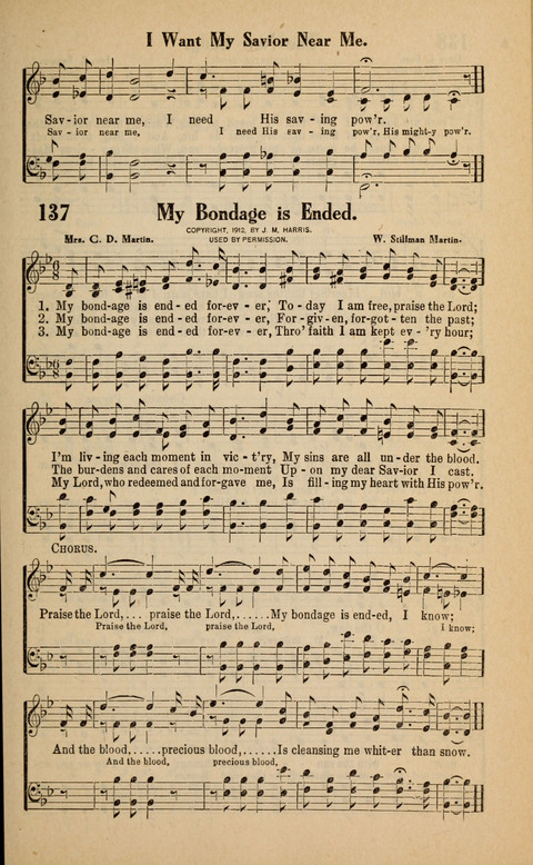 Great Tabernacle Hymns page 137