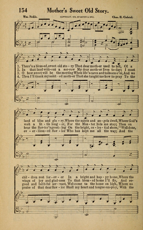 Great Tabernacle Hymns page 154