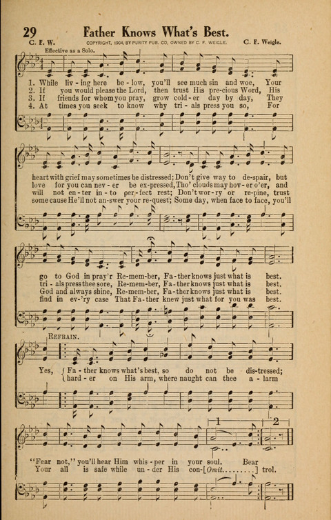 Great Tabernacle Hymns page 29