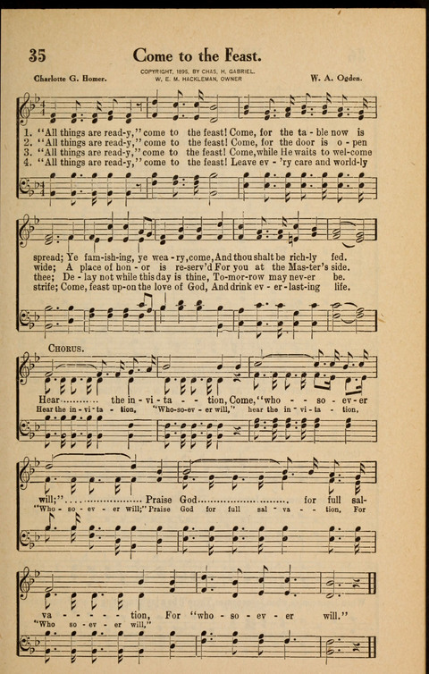 Great Tabernacle Hymns page 35