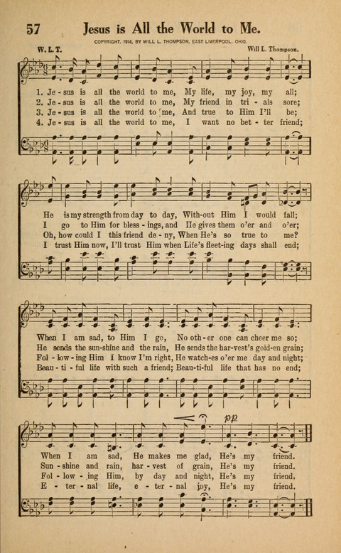 Great Tabernacle Hymns page 57