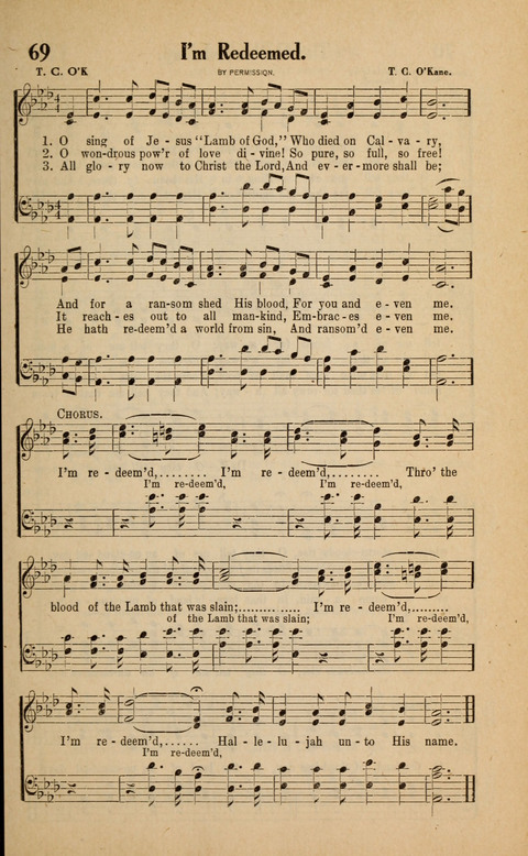 Great Tabernacle Hymns page 69