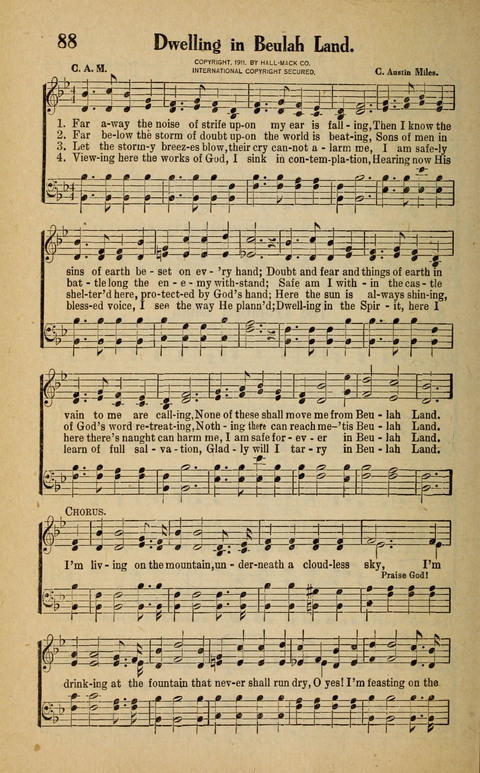 Great Tabernacle Hymns page 88