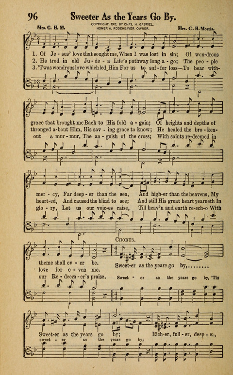 Great Tabernacle Hymns page 96