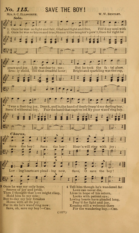 The Gospel Temperance Hymnal and Coronation Songs page 101