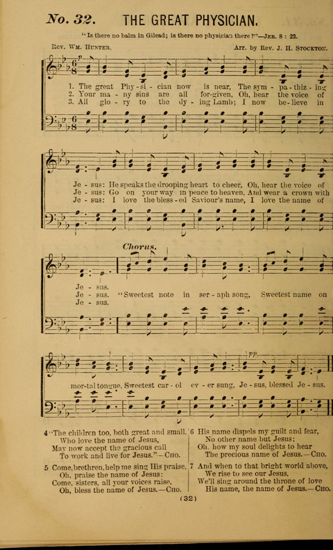 The Gospel Temperance Hymnal and Coronation Songs page 32