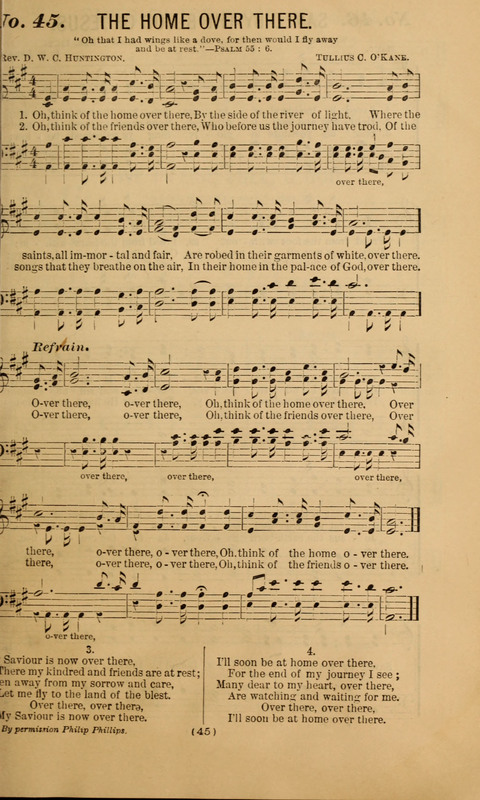 The Gospel Temperance Hymnal and Coronation Songs page 45